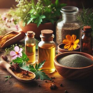Hair Oil & Herbal Powder